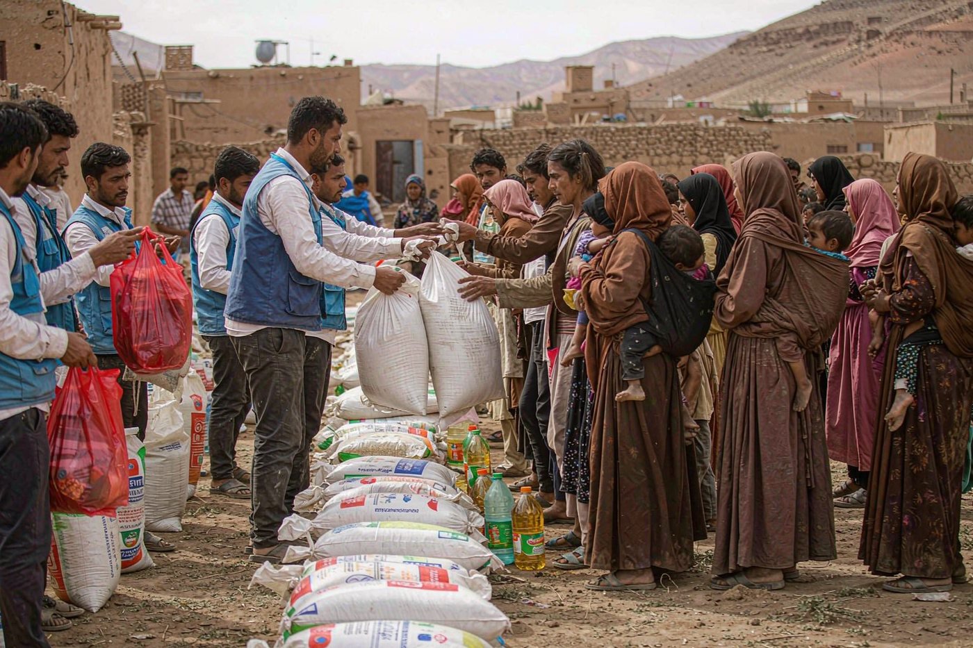 OEAC food package distribution