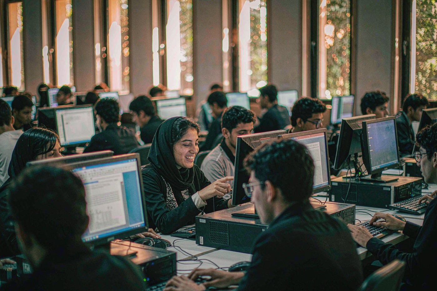 OEAC students at work